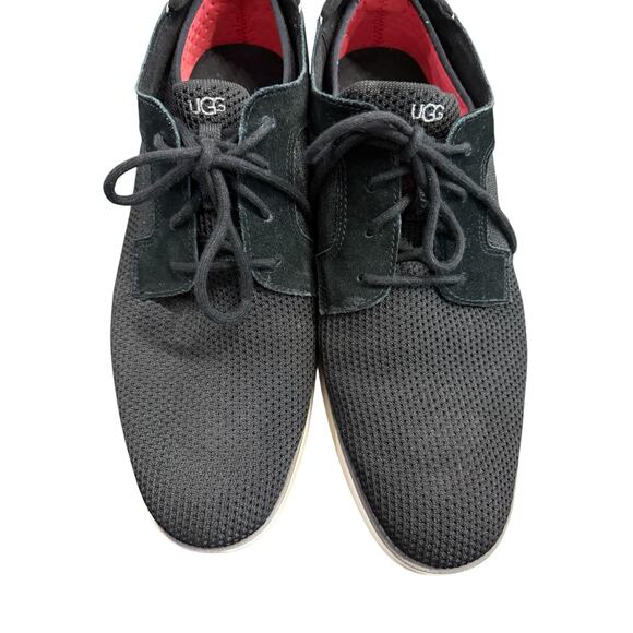 UGG Treadlite Black Knit Oxford Sneakers Men’s Size 14 (No Size Tag) - Picture 5 of 9